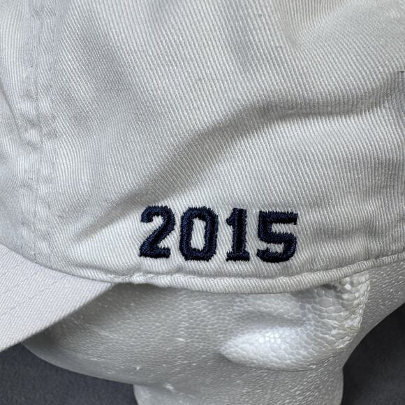 US Open Hat Cap Strap Back Mens White Tennis NYC 2015 Tournament Embroidered - Picture 6 of 12